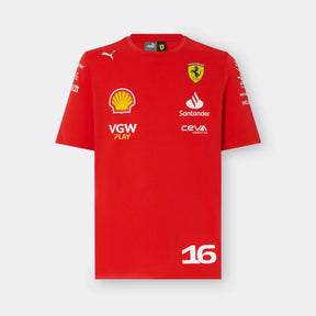 Camiseta Charles Leclerc 2024