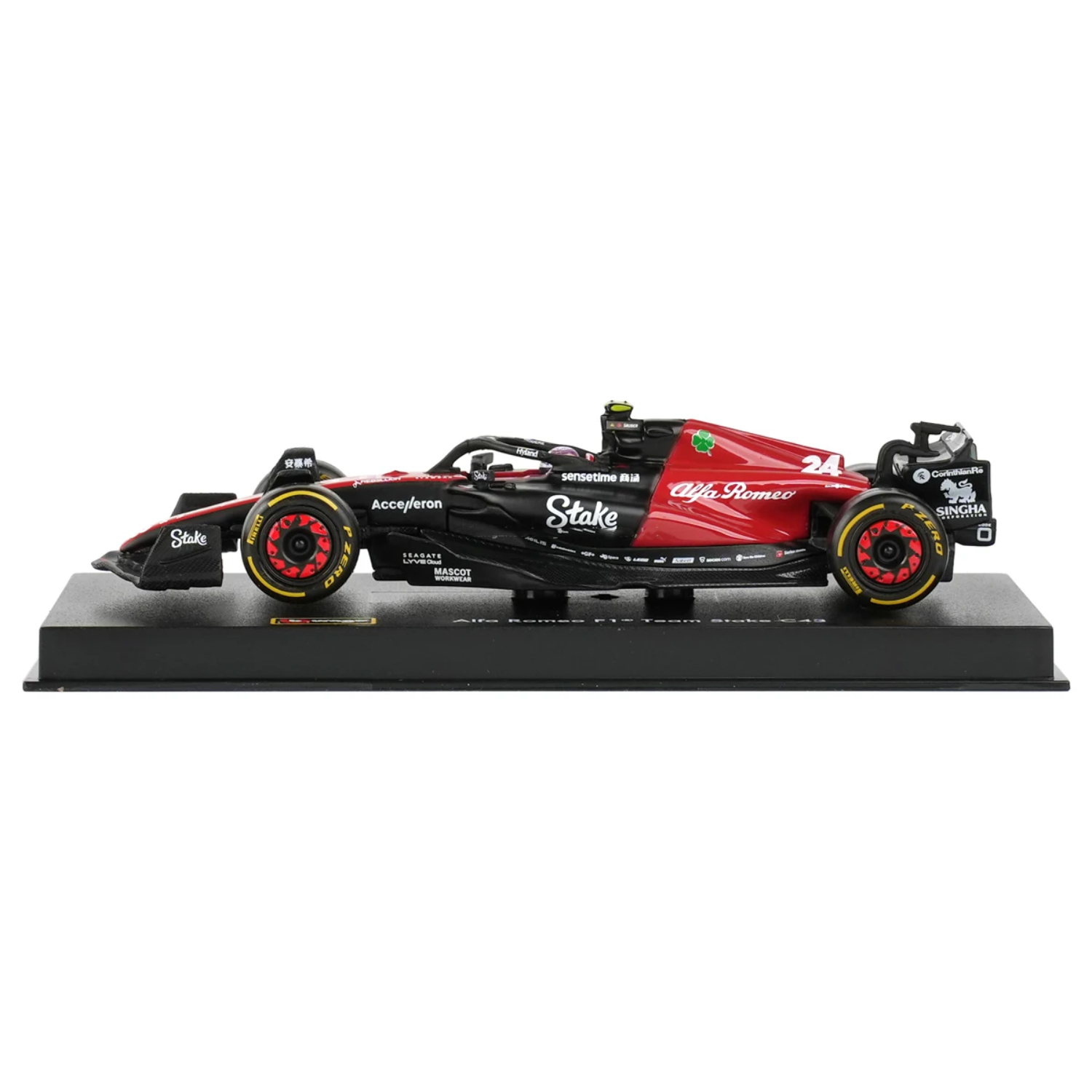 Miniature Alfa Romeo 2023 C43 #24 – Guanyu Zhou