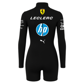 Macaquinho Charles Leclerc Ferrari Preto - 2025