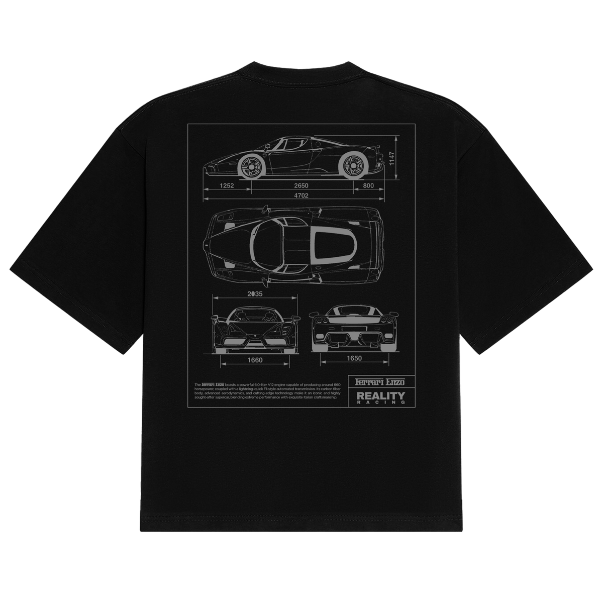 Enzo Blueprint Tee
