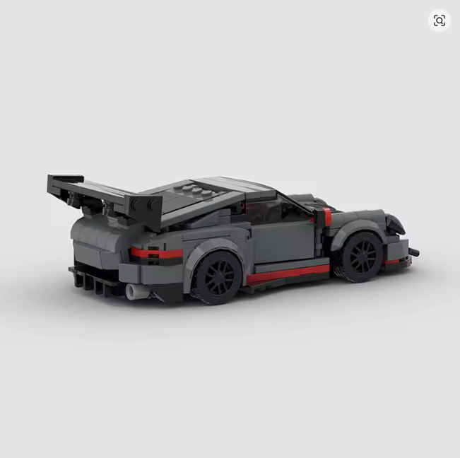 LEGO Porsche 911 GT3 RS – Buildable Miniature (374 pieces)