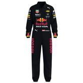 Macacao Red Bull Max Verstappen Preto - Oxford Masculino