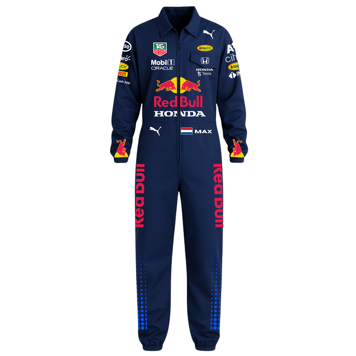Macacao Red Bull Max Verstappen - Oxford Masculino