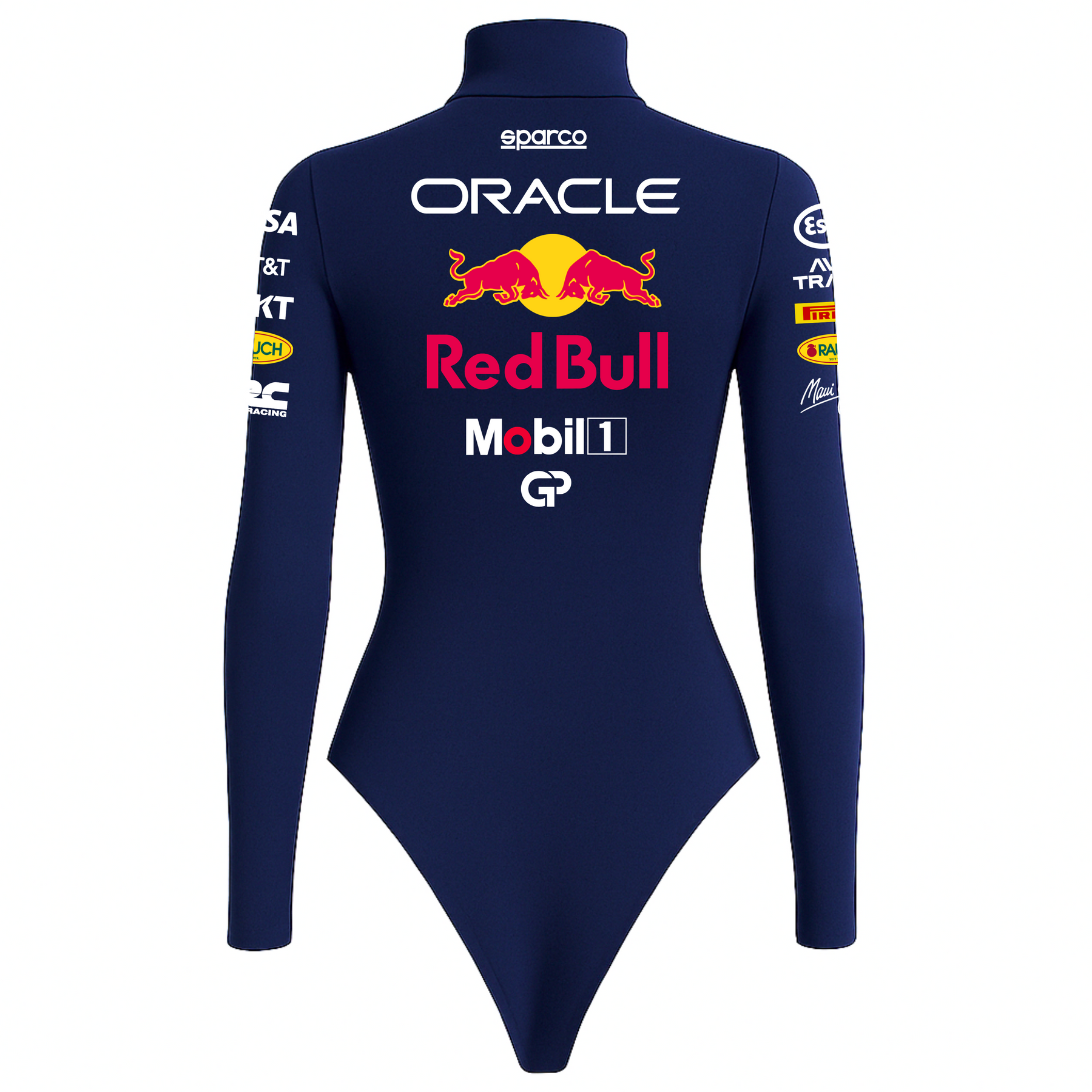 Body Max Verstappen Red Bull Azul Marinho - 2025