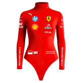 Body Charles Leclerc Ferrari Vermelho - 2025
