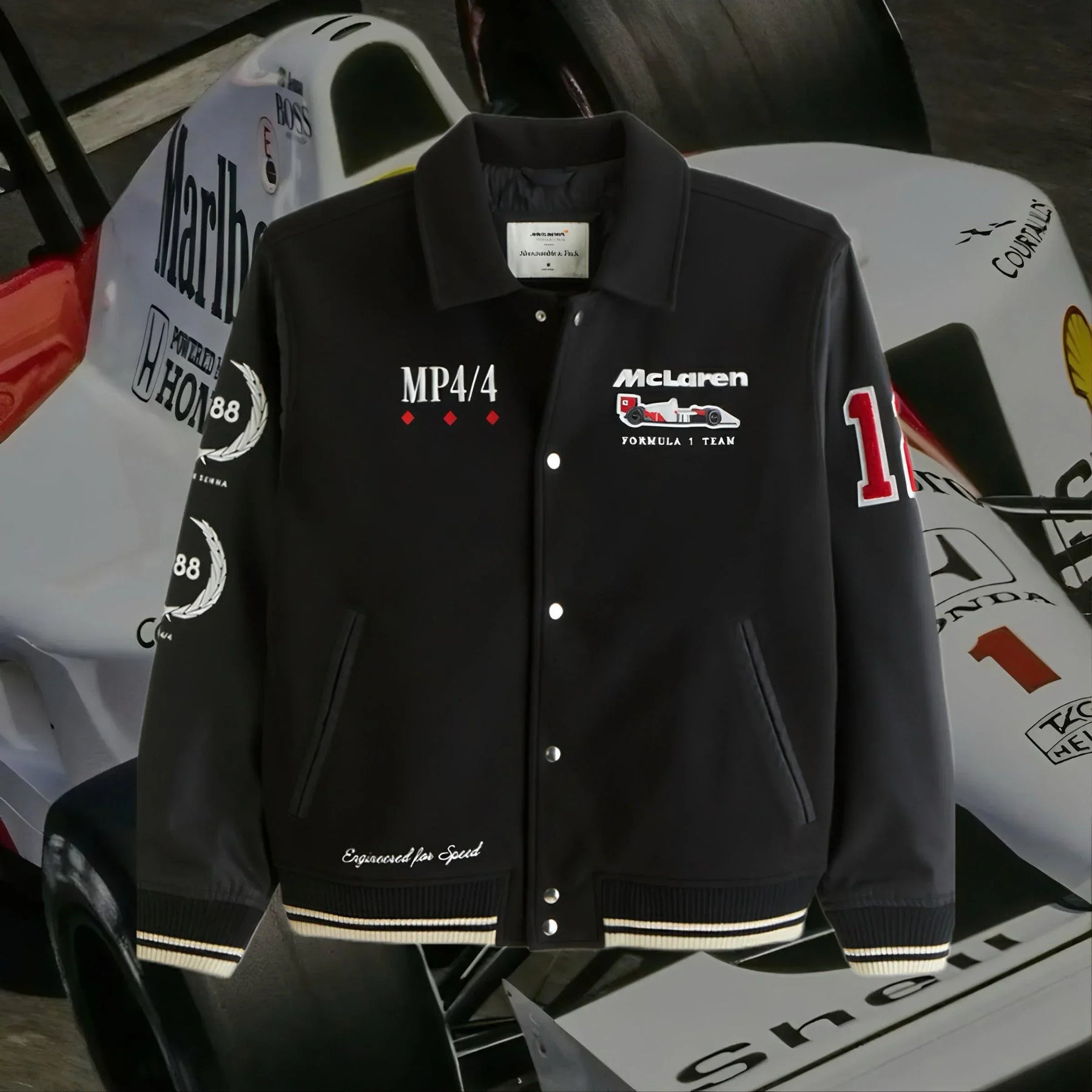 Jaqueta Moletom McLaren F1 Vintage