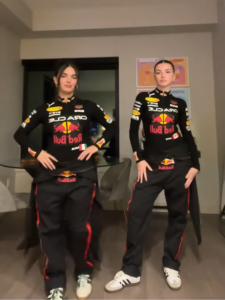 Conjunto Red Bull Body + Macacão Preto