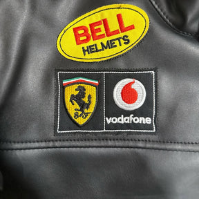 Jaqueta Ferrari F1 Vintage Preta