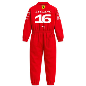 Macacao Oxford Masculino - Ferrari Charles Leclerc