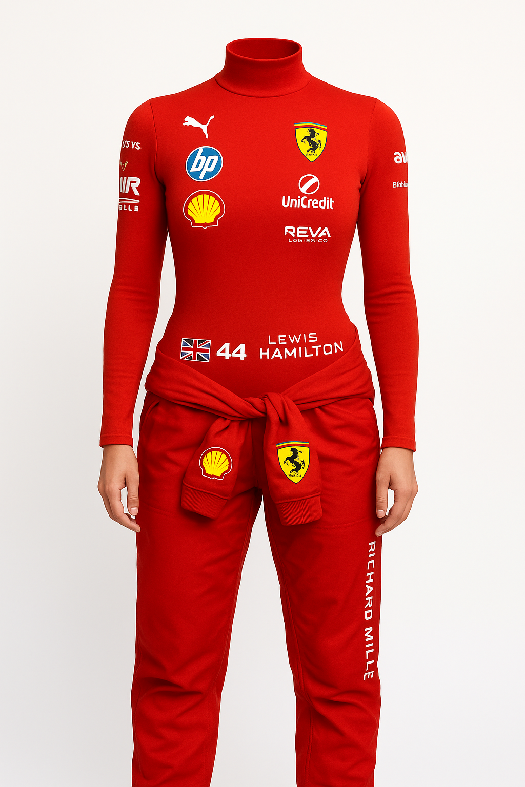 Conjunto Ferrari Body + Macacão