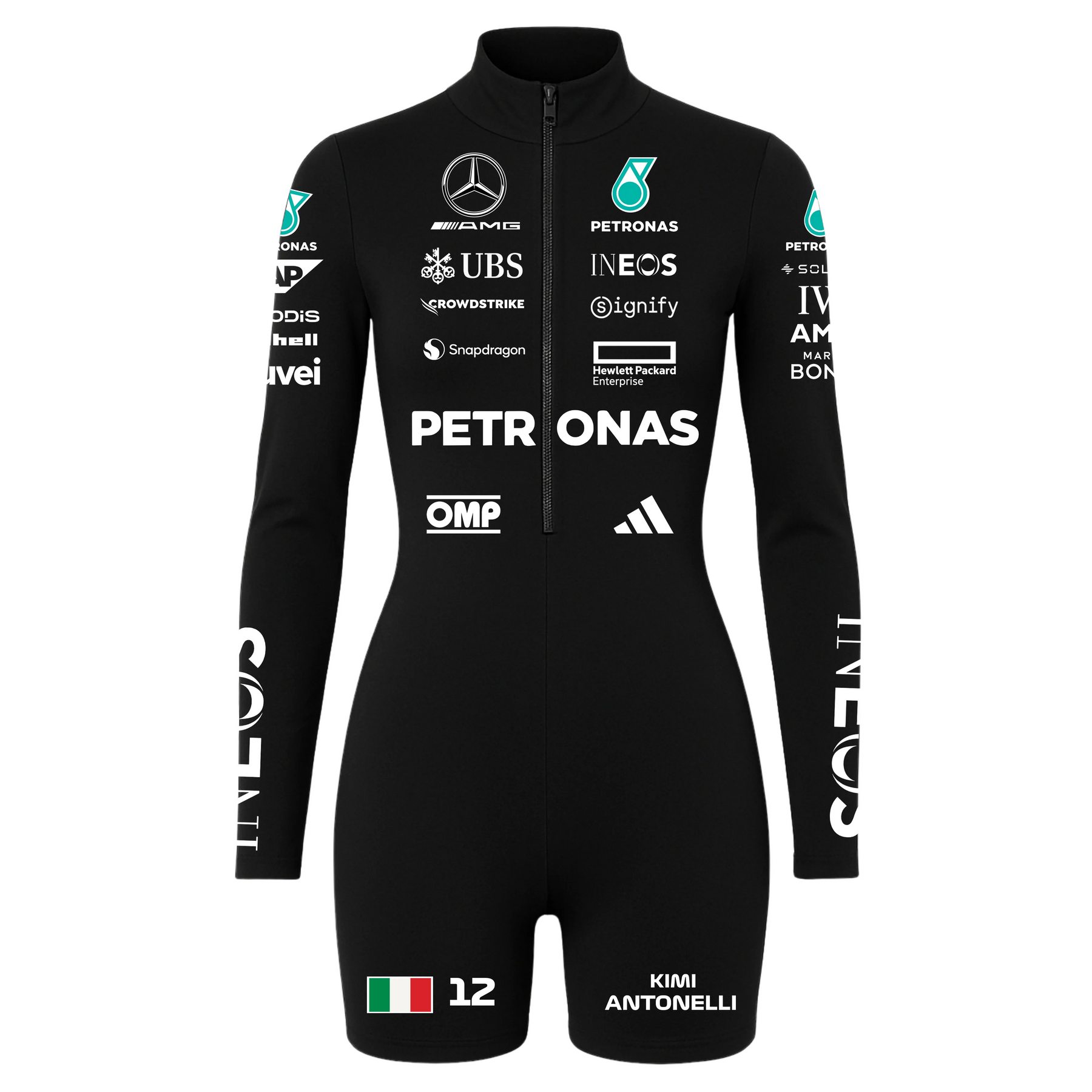 Macaquinho Kimi Antonelli Preto Mercedes - 2025