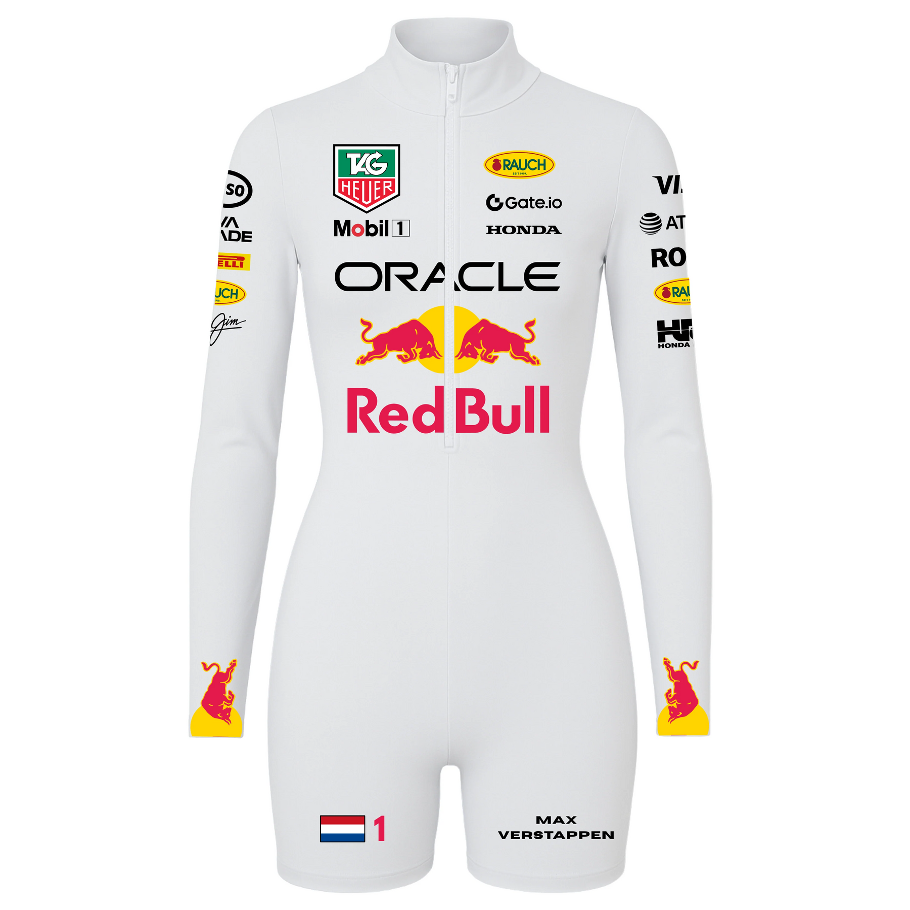 Macaquinho Max Verstappen Branco - 2025