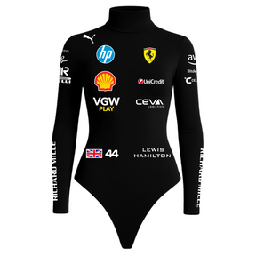 Body Lewis Hamilton Ferrari Preto - 2025