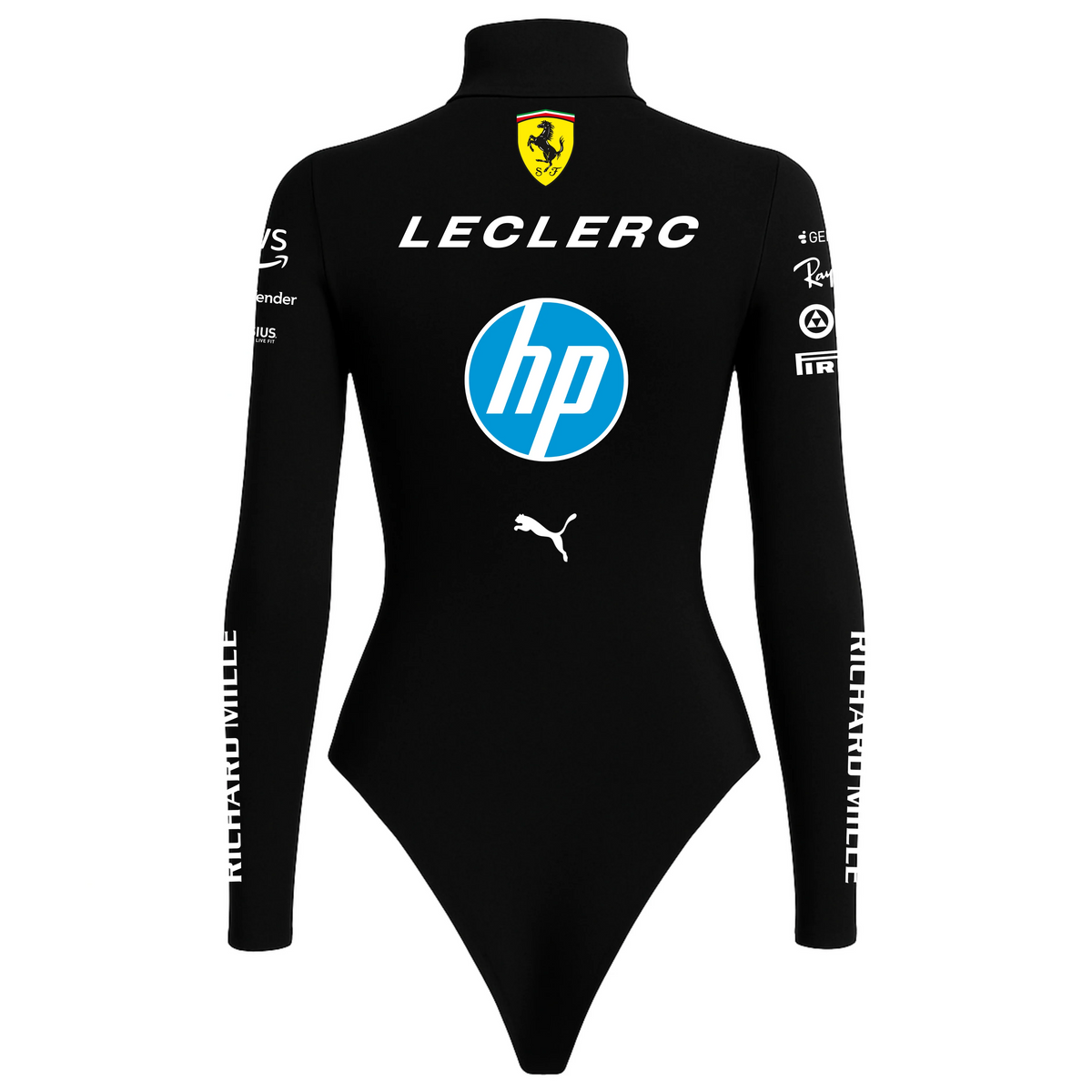 Body Charles Leclerc Ferrari Preto - 2025