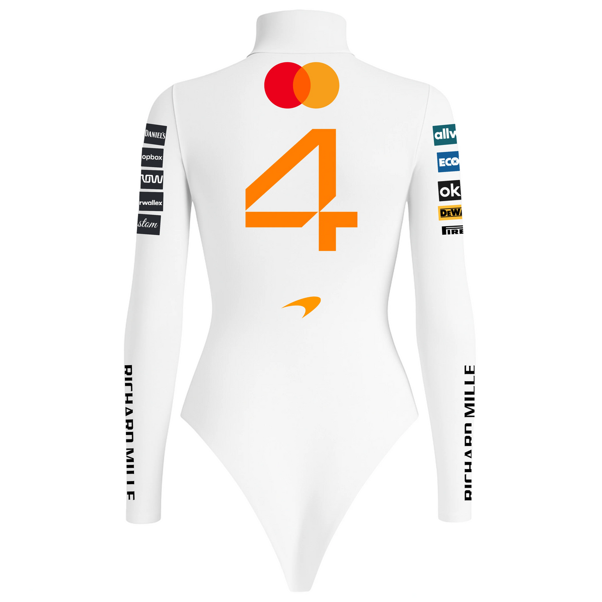 Macaquinho Lando Norris Mclaren Branco - 2025